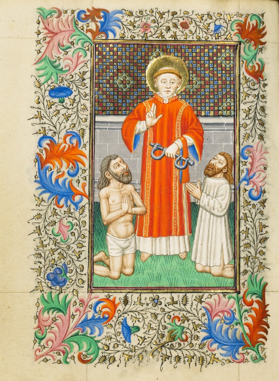 Heiliger Leonhard von Master of Sir John Fastolf