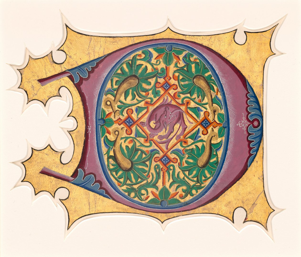 Initiale D von Master of the Cypresses