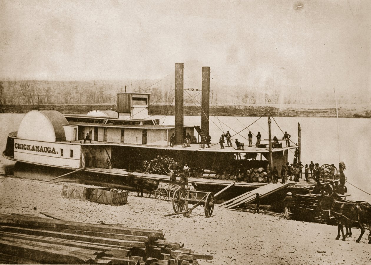 Transport von Vorräten, 1861-65 von Mathew B. Brady