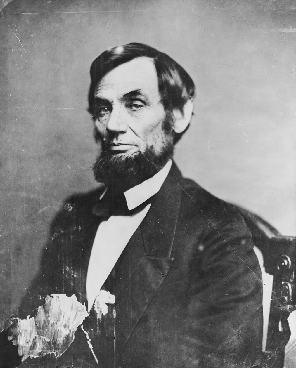 Abraham Lincoln, 1861 von Mathew B. Brady