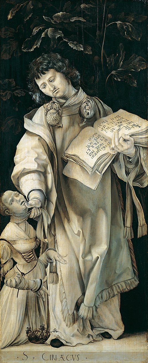 Heiliger Laurentius, Heiliger Cyriacus von Mathias Gothart Nithart