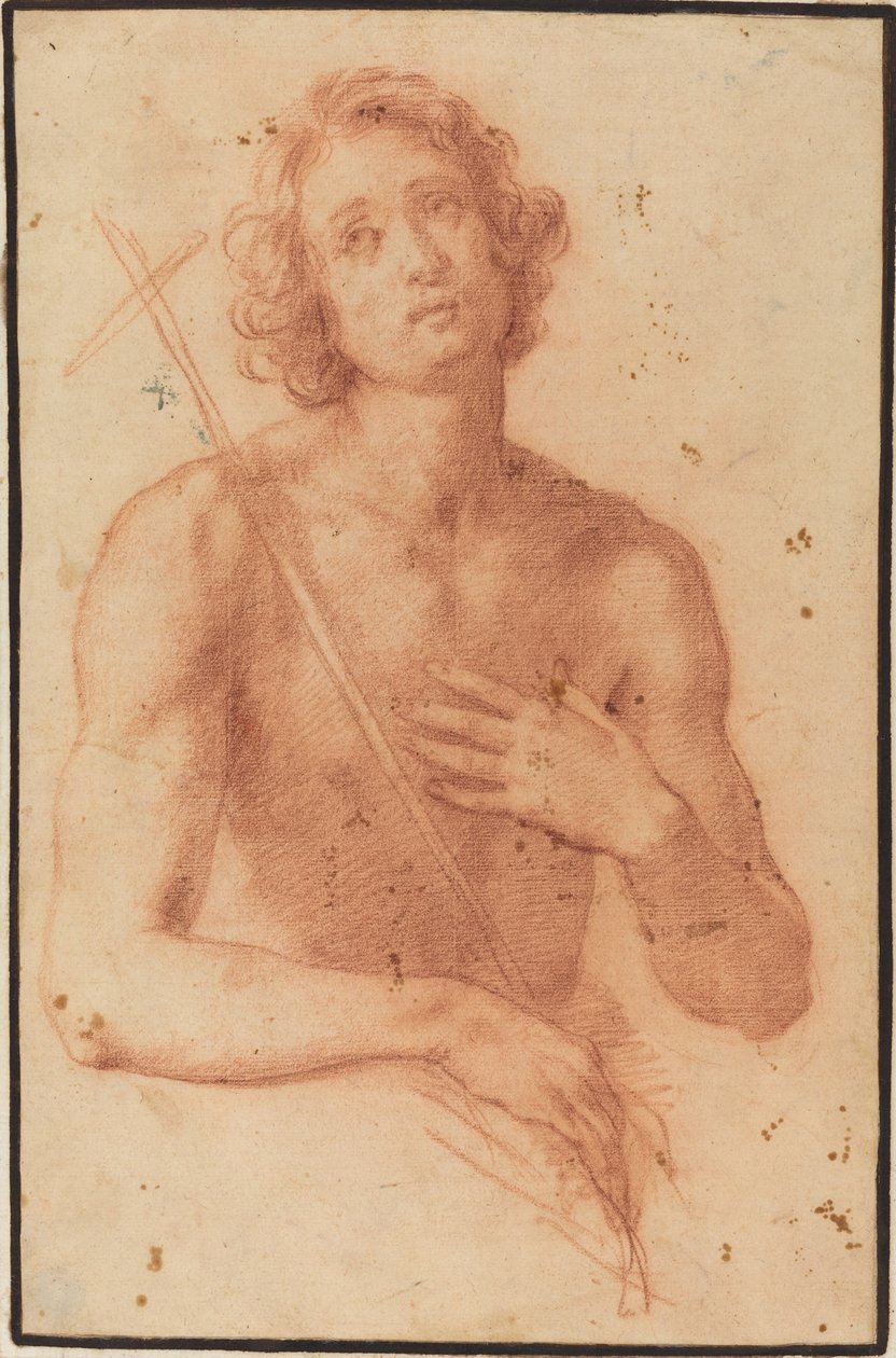 Johannes der Täufer von Matteo Rosselli