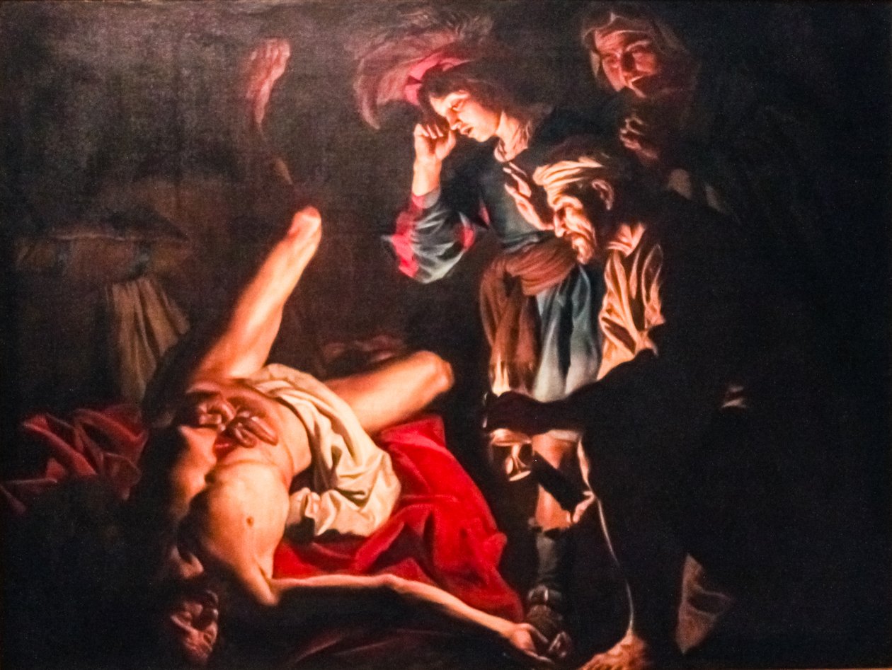 Tod des Cato von Matthias Stom