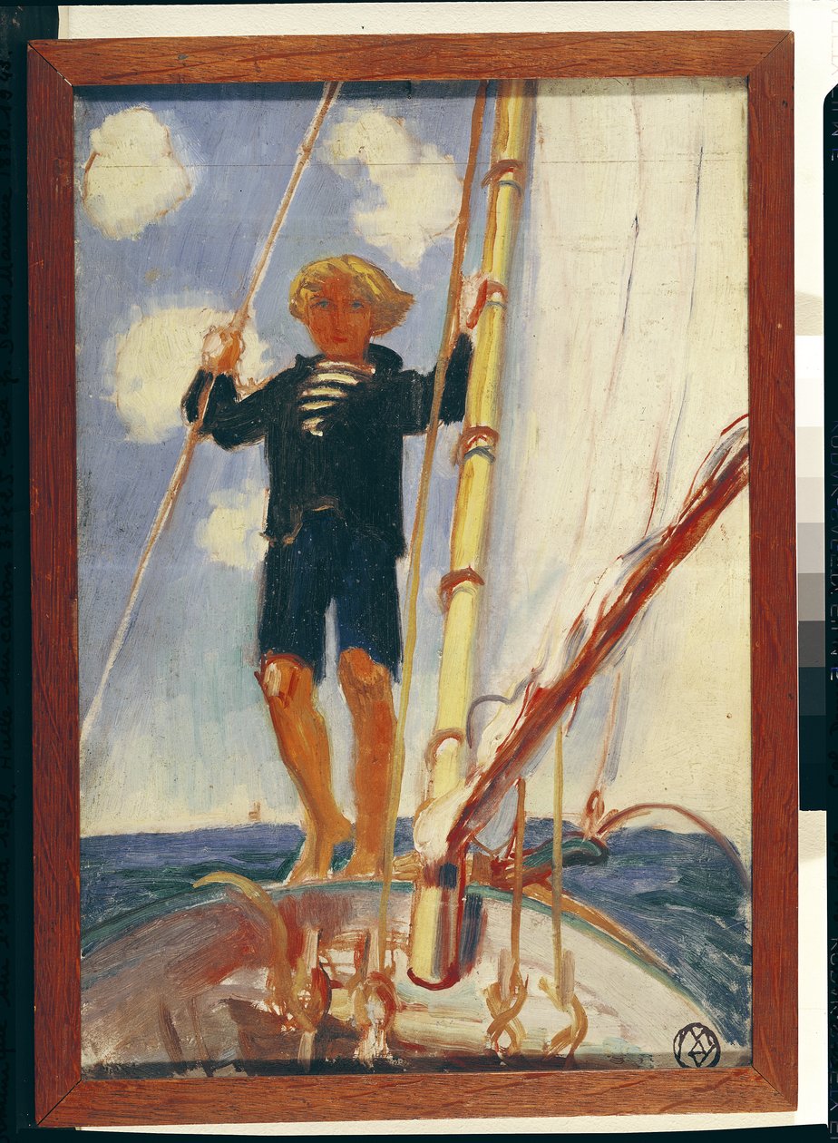 Dominique auf dem Isard, 1923 von Maurice Denis