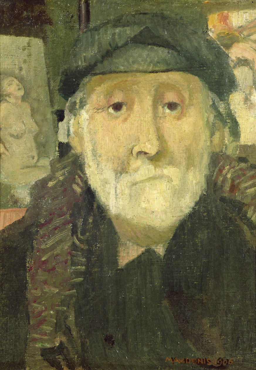 Porträt von Edgar Degas, 1906 von Maurice Denis