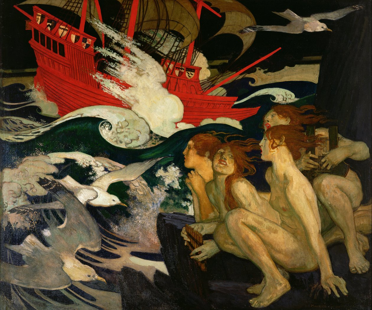 Die Sirenen von Maurice Greiffenhagen