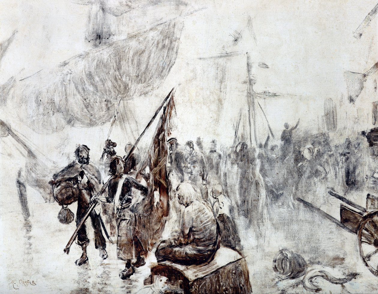 Die Rückkehr der Korsaren von Maurice Henri Orange