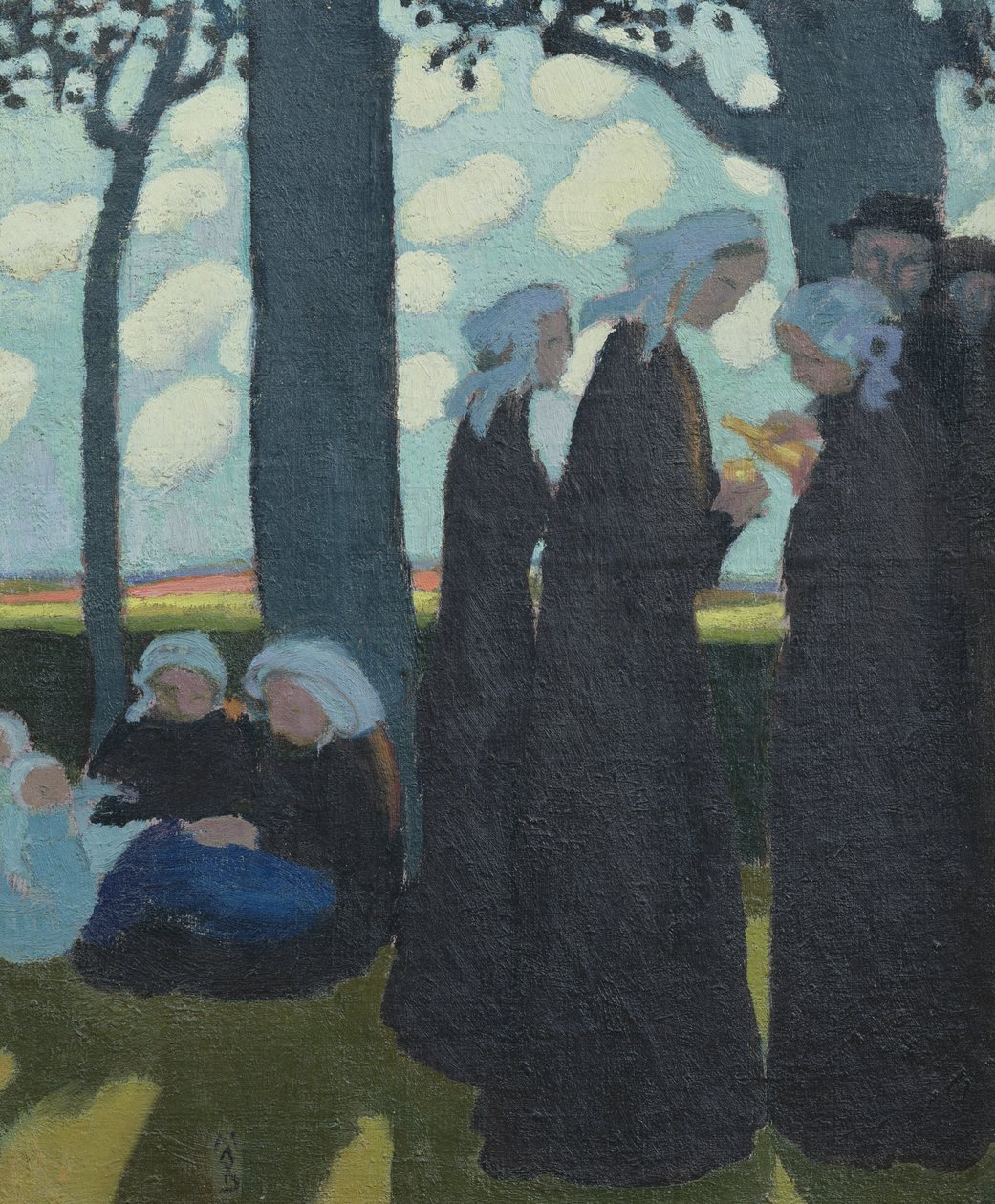 Abend bei Binic, ca. 1895 von Maurice Denis