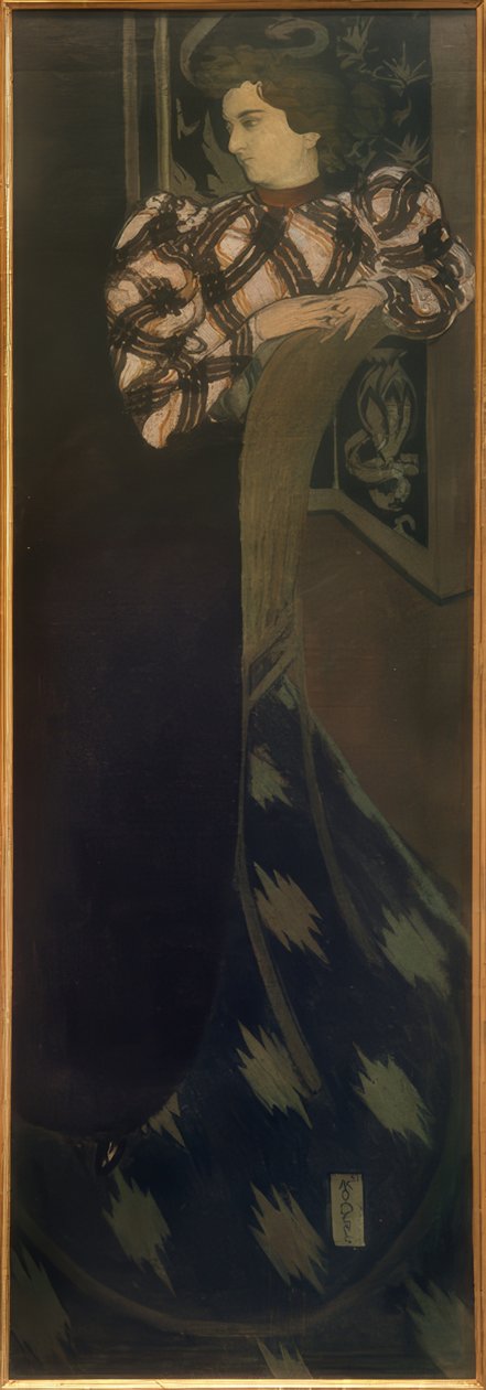 Madame Ranson in Grün von Maurice Denis