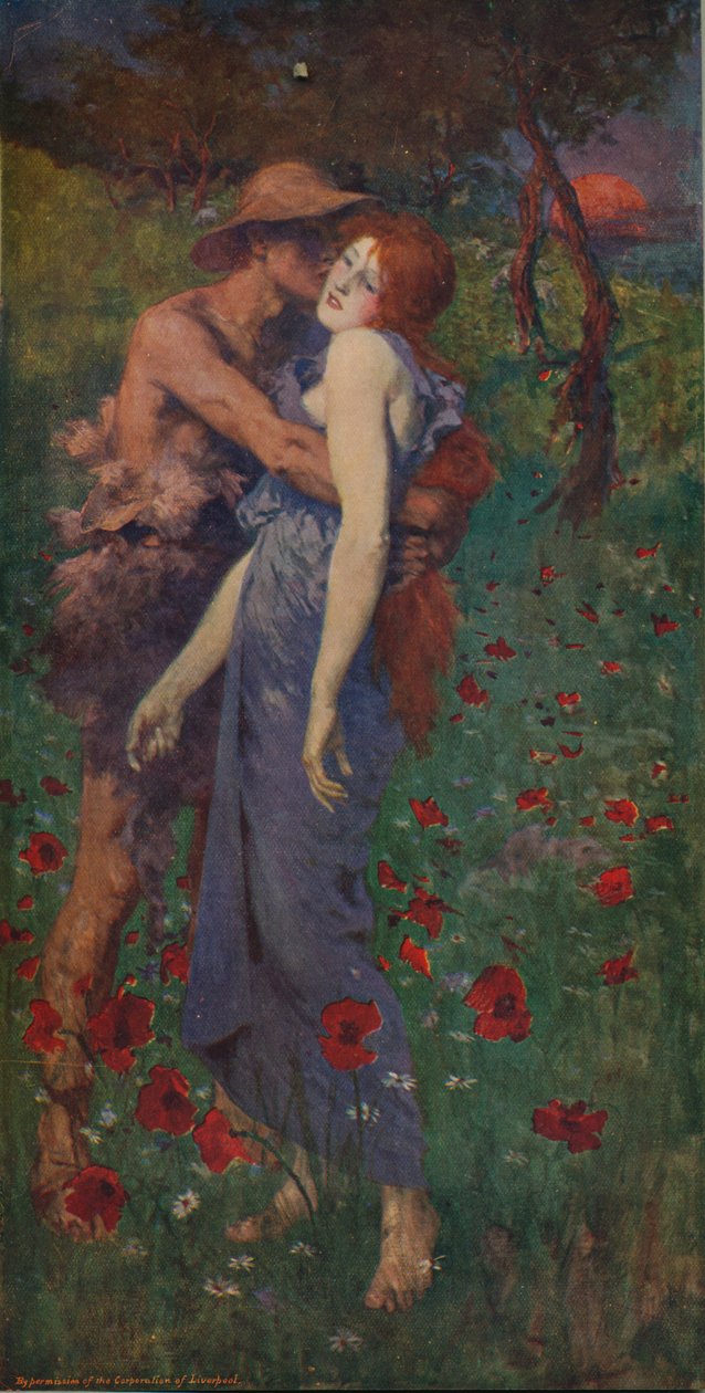 Ein Idyll, 1891 von Maurice Greiffenhagen