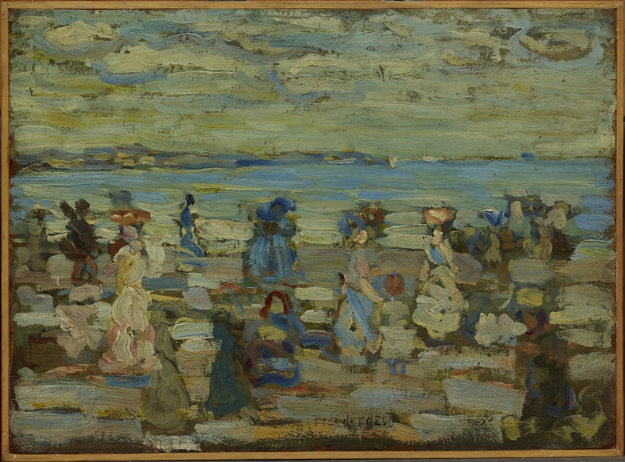 Strandszene von Maurice Brazil Prendergast