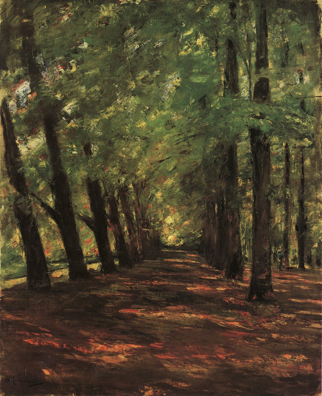 Allee in Overveen von Max Liebermann