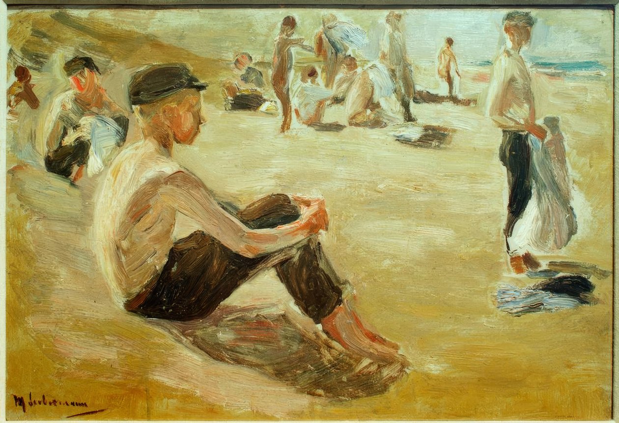 Badende Knaben von Max Liebermann