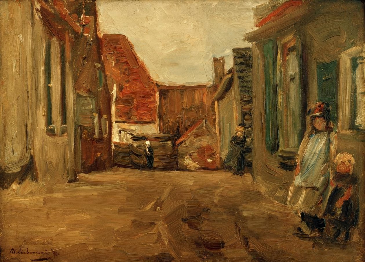 Holländische Straße von Max Liebermann