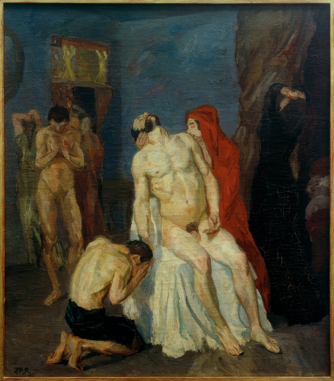 Beweinung von Max Beckmann