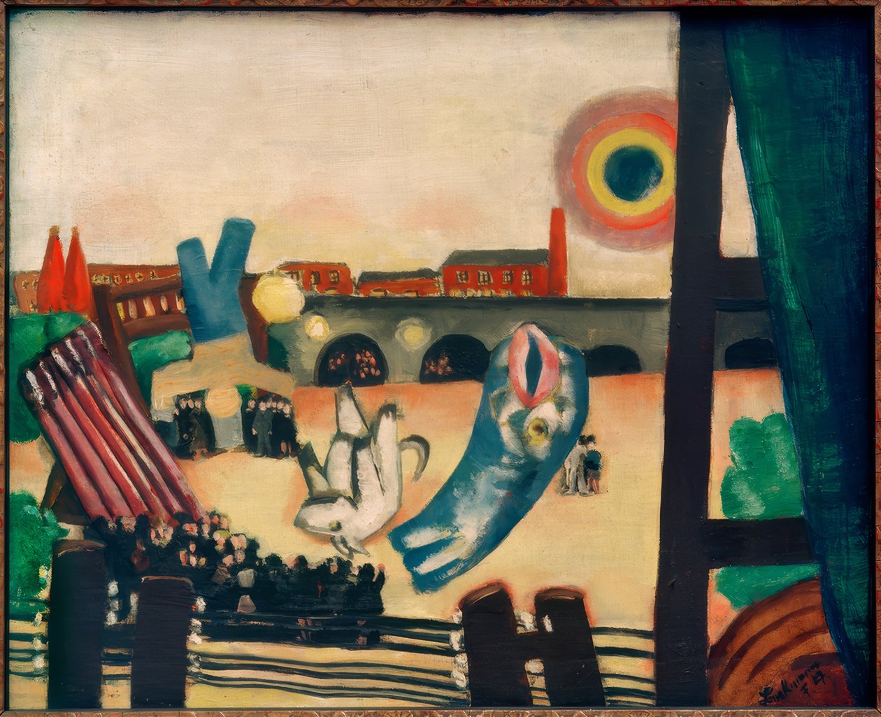 Chinesisches Feuerwerk von Max Beckmann