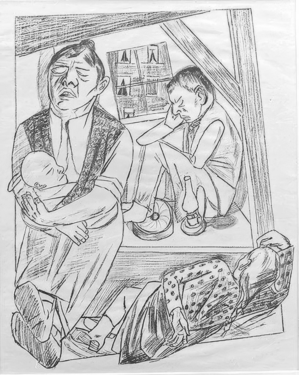 Die Nacht von Max Beckmann