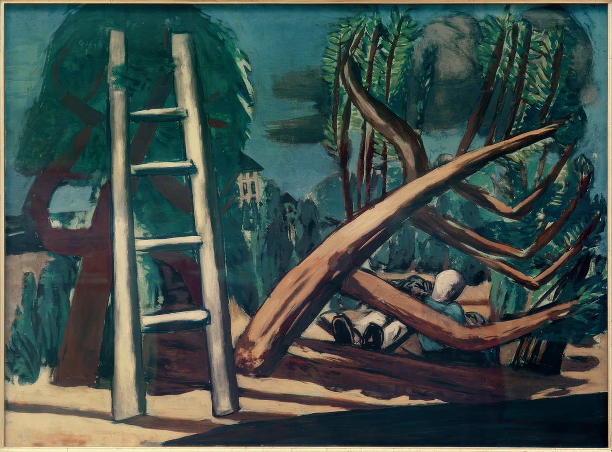 Große Gewitterlandschaft von Max Beckmann
