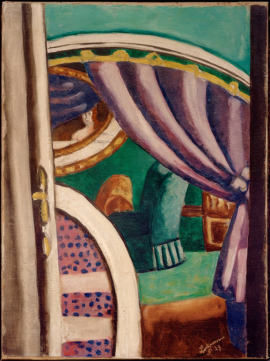 Der grüne Sessel von Max Beckmann