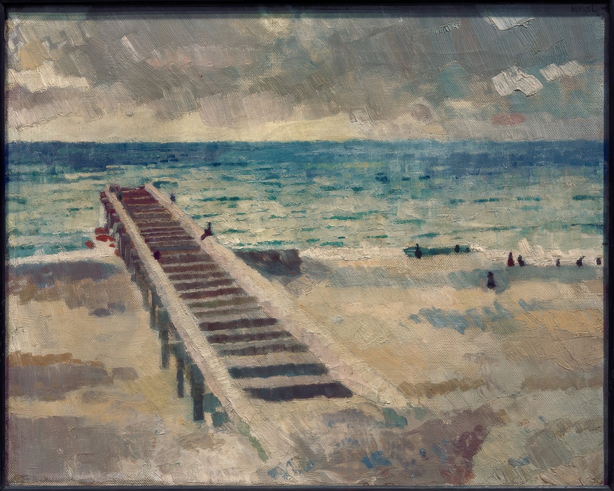 Kleine Bühne von Max Beckmann