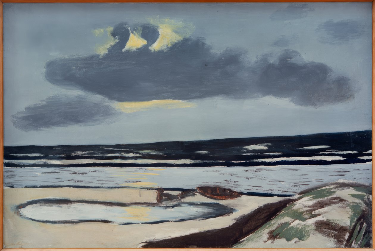 Meeresstrand von Max Beckmann