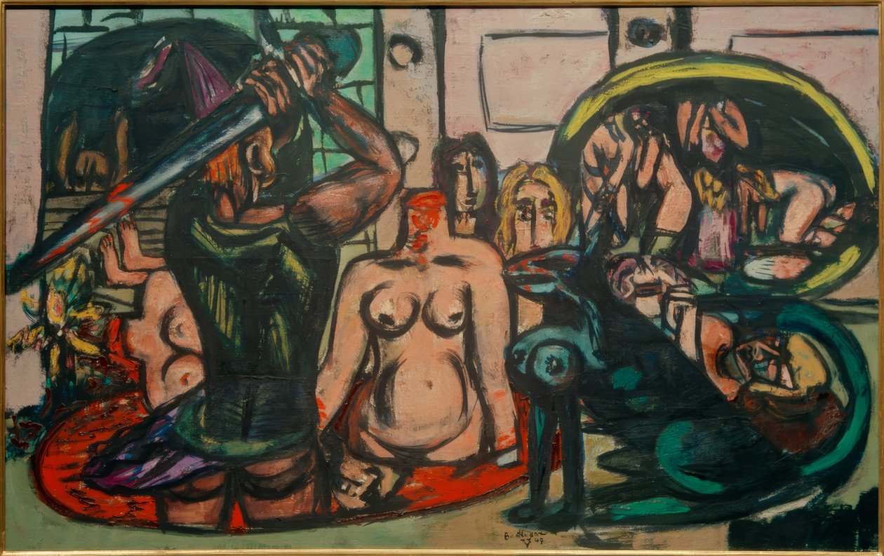 Perseus (Herkules) letzte Aufgabe von Max Beckmann