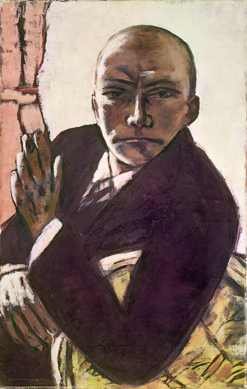 Selbstporträt von Max Beckmann