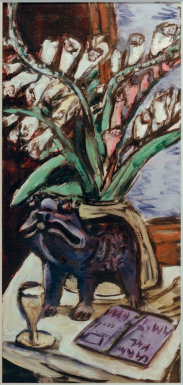Stilleben mit Fingerhut von Max Beckmann