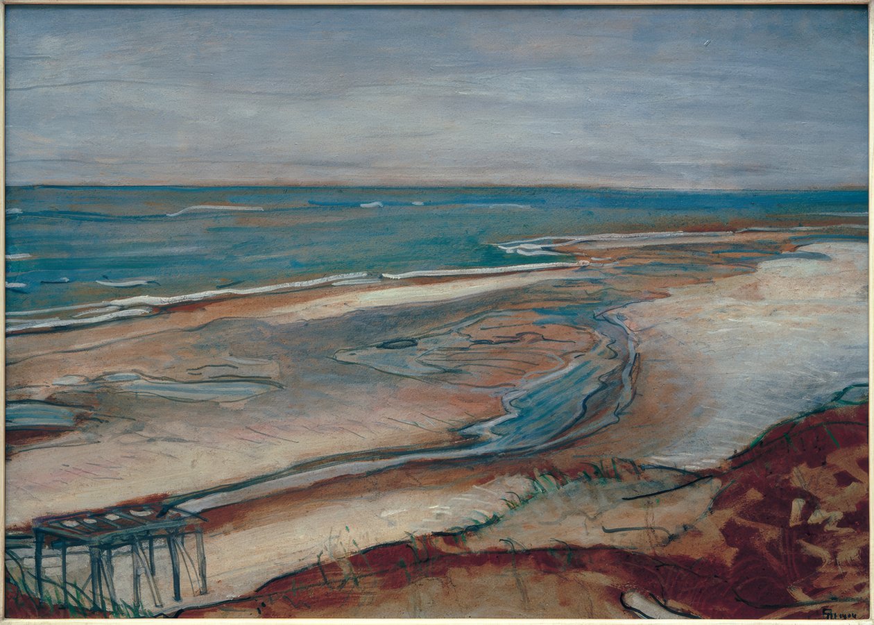 Strandlandschaft von Max Beckmann