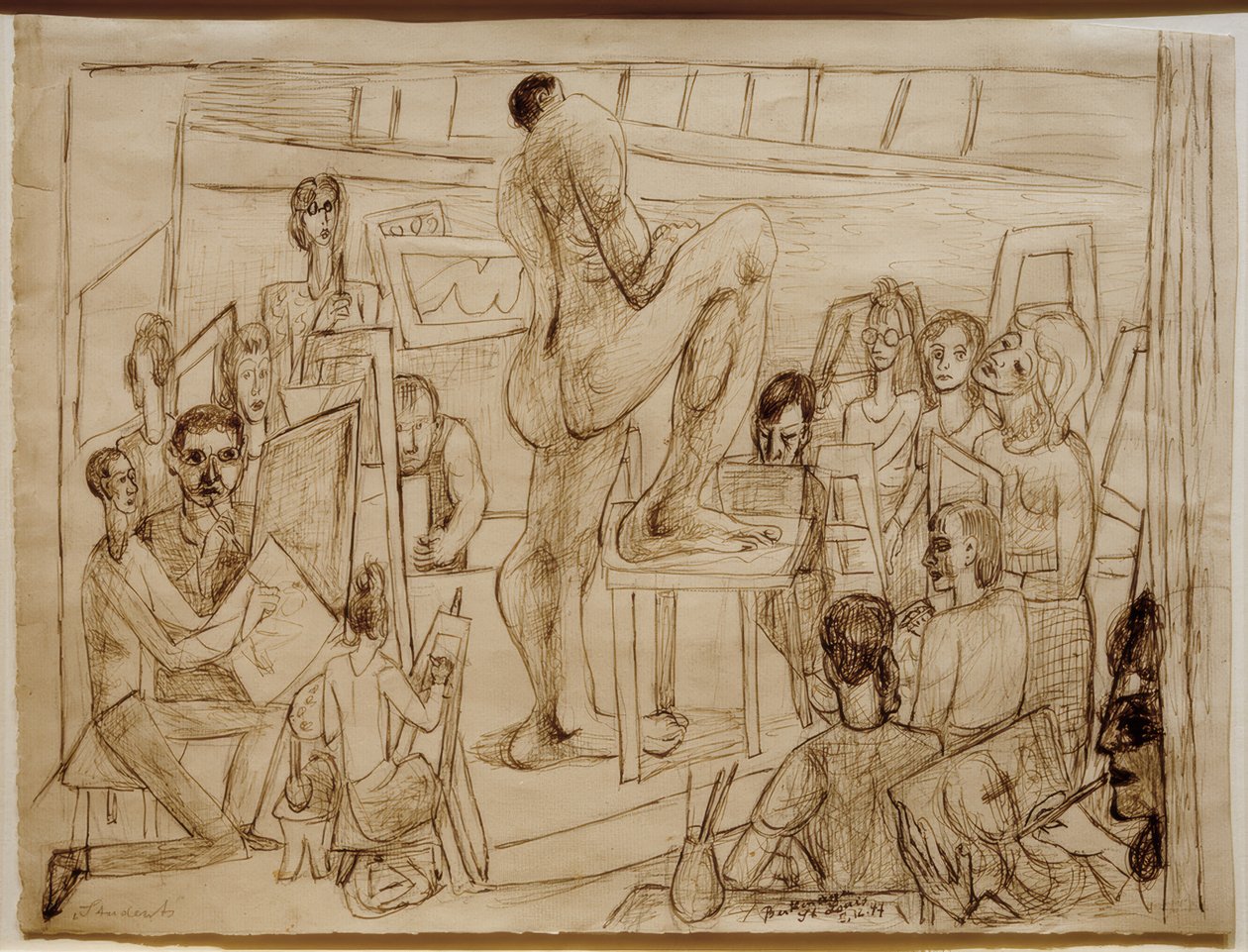 Studenten von Max Beckmann