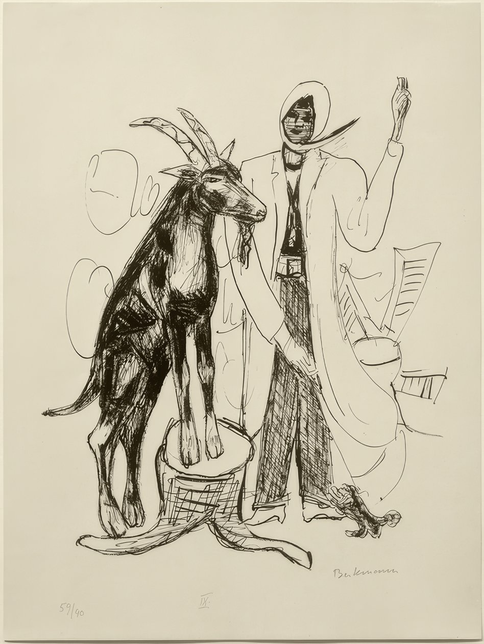 Der Bock von Max Beckmann