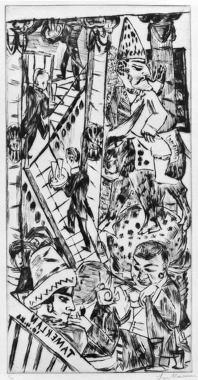 Tamerlan von Max Beckmann