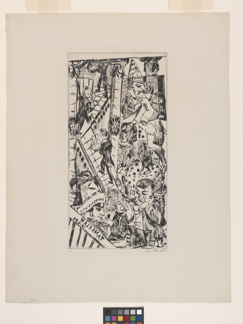 Tamerlan von Max Beckmann