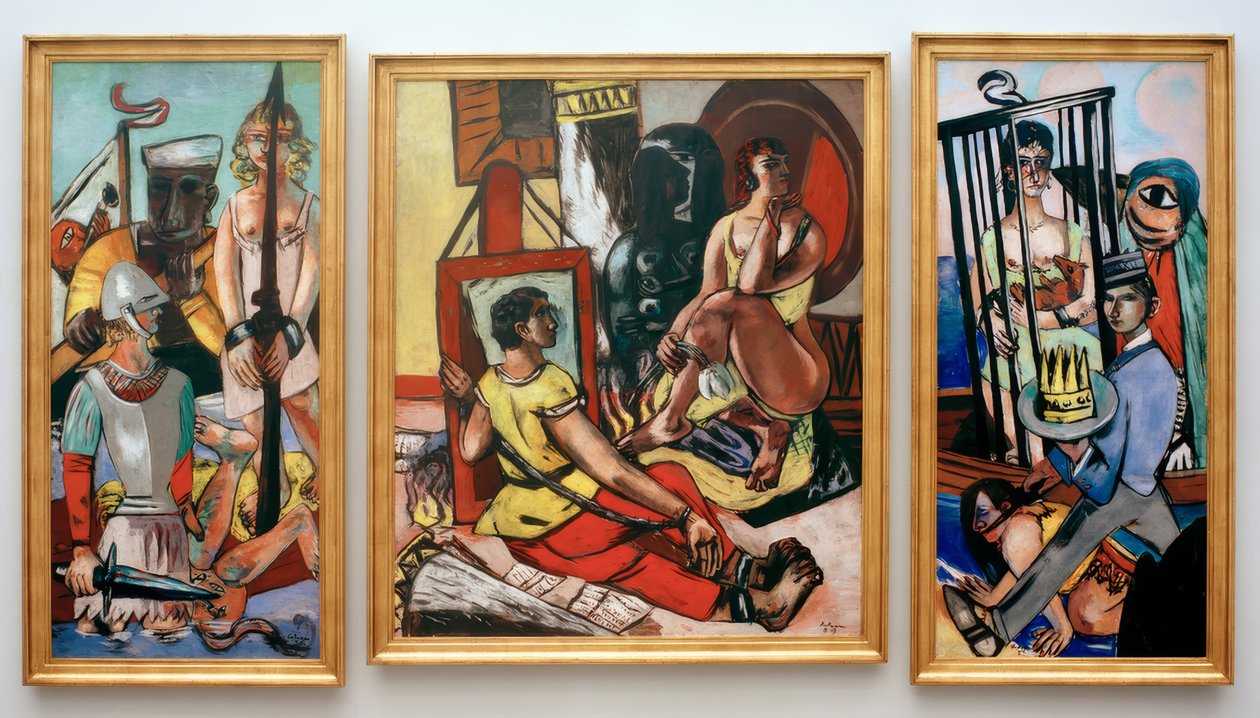 Versuchung (Versuchung des hl. Antonius) von Max Beckmann