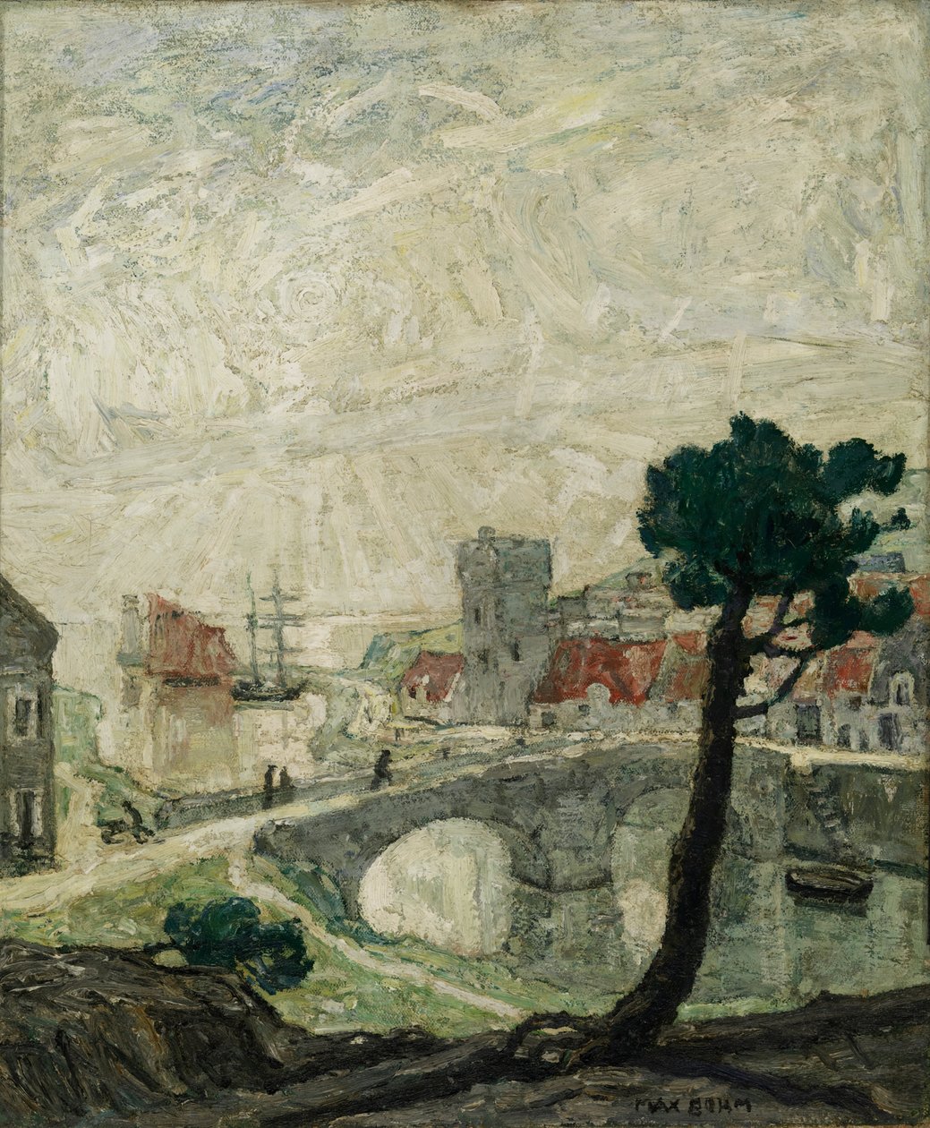 Antiker Hafen, 1921 von Max Bohm