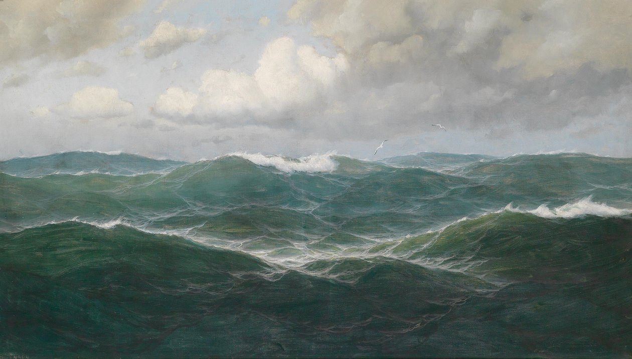 Bewegte See von Max Jensen