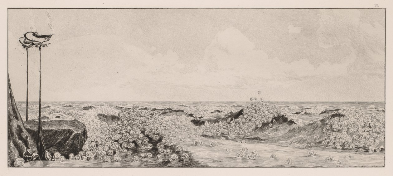 Ein Handschuh: Hommage, 1880 von Max Klinger