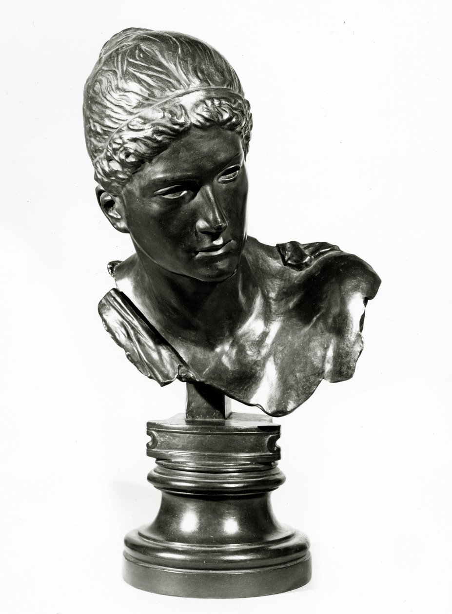 Der Kopf von Kassandra, ca. 1895 von Max Klinger