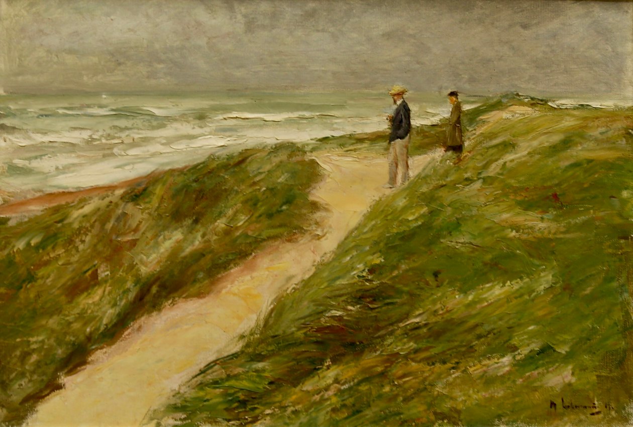 Auf der Düne bei Katwijk von Max Liebermann