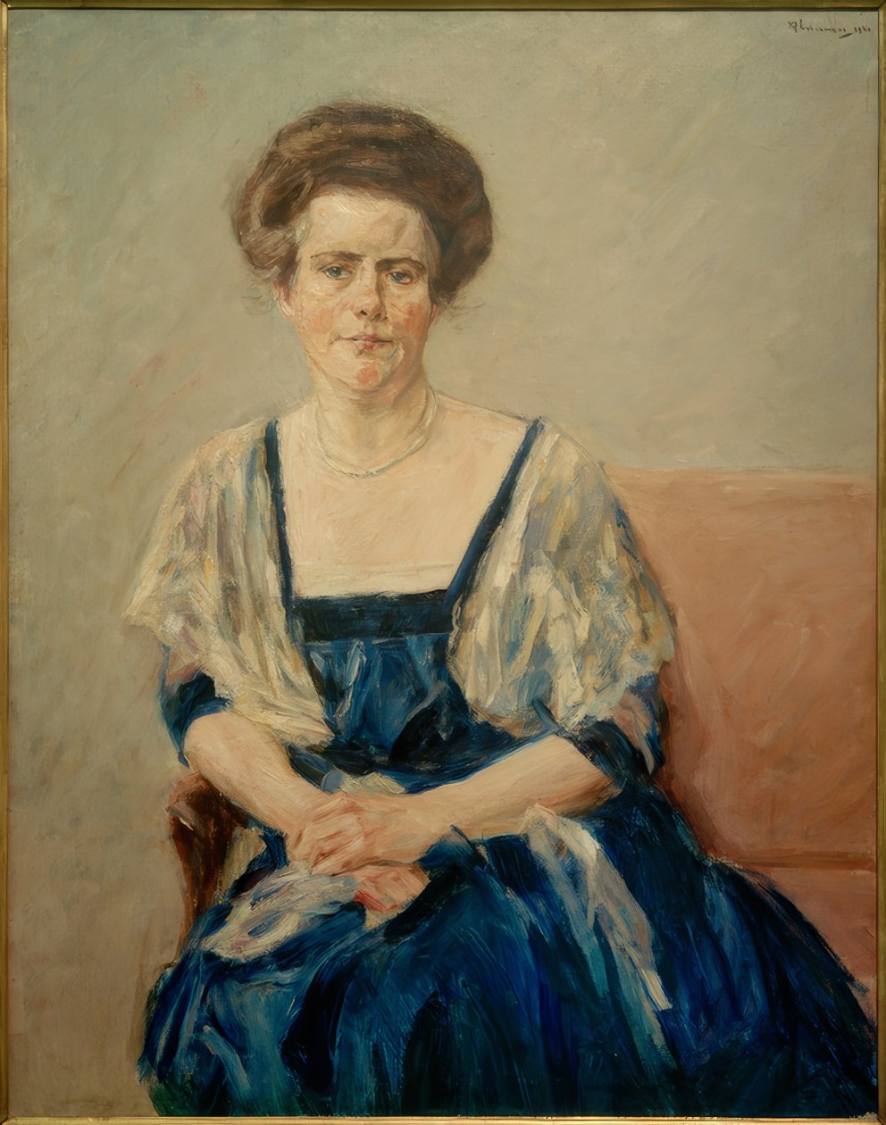 Bildnis Maria Newman von Max Liebermann