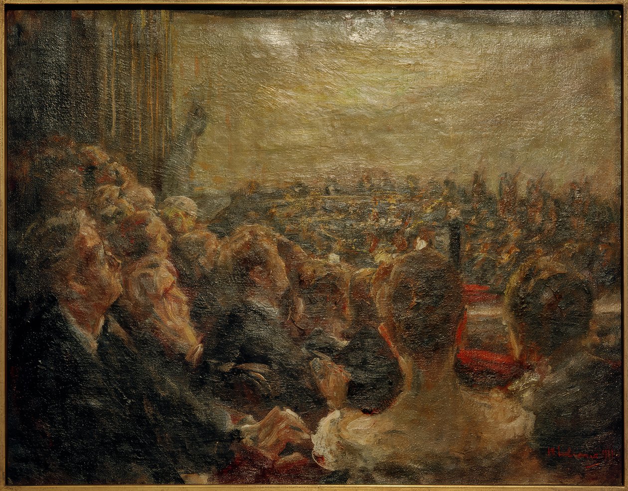 Max Liebermann, Konzert in der Oper von Max Liebermann