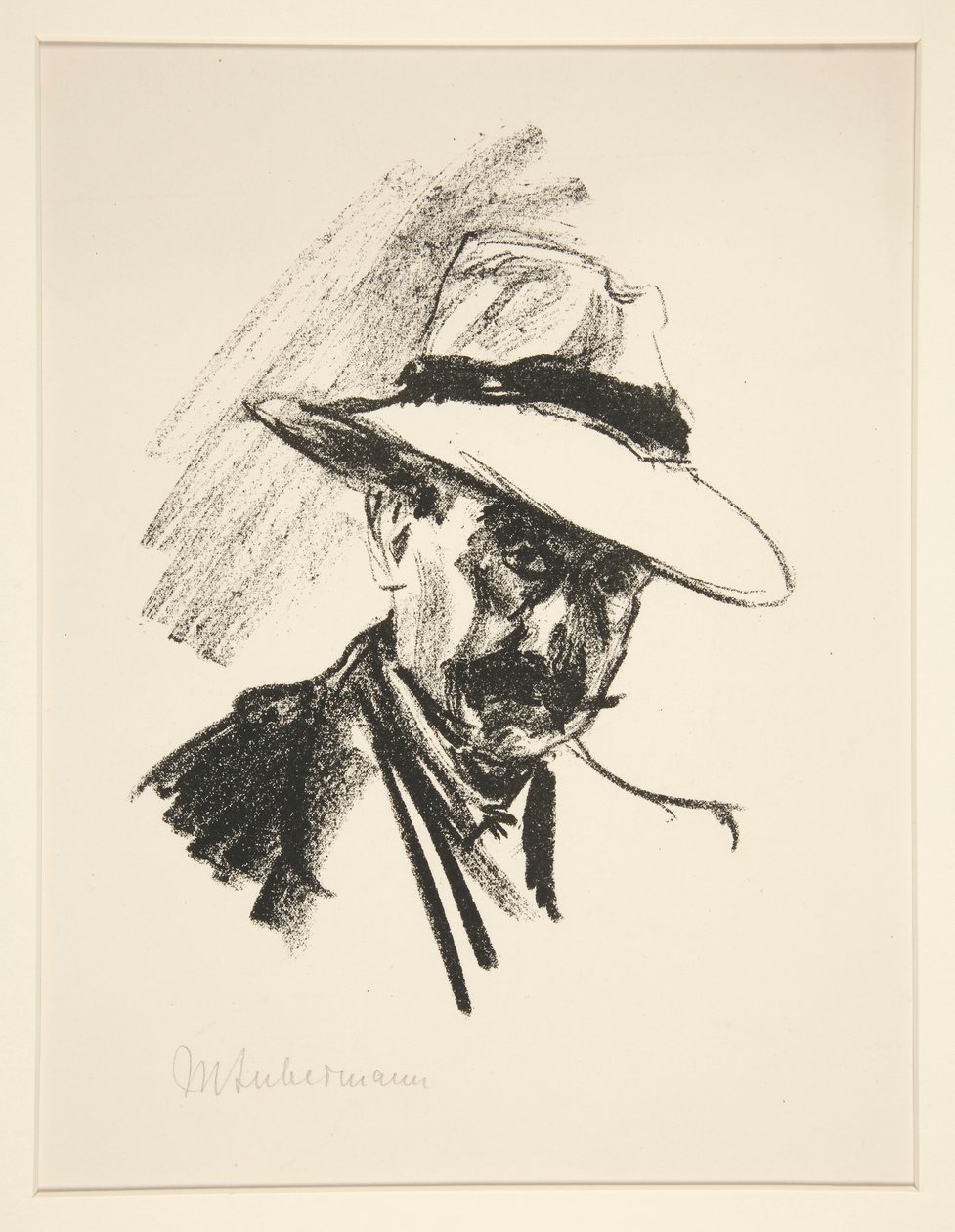 Porträt von Walter Hasenelever von Max Liebermann