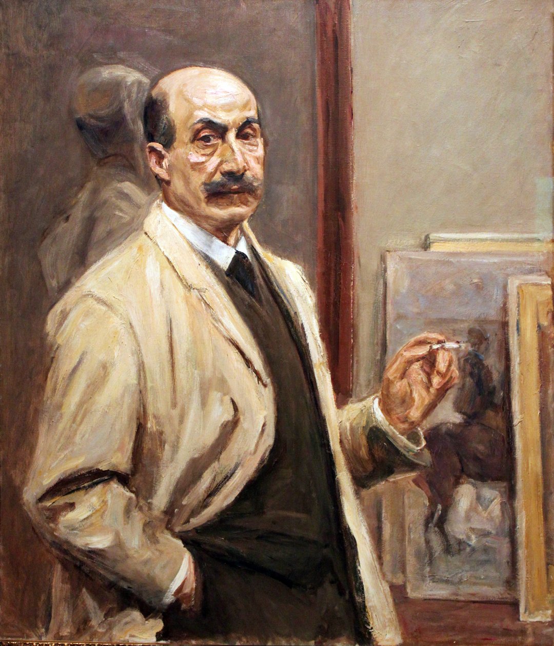 Selbstporträt von Max Liebermann