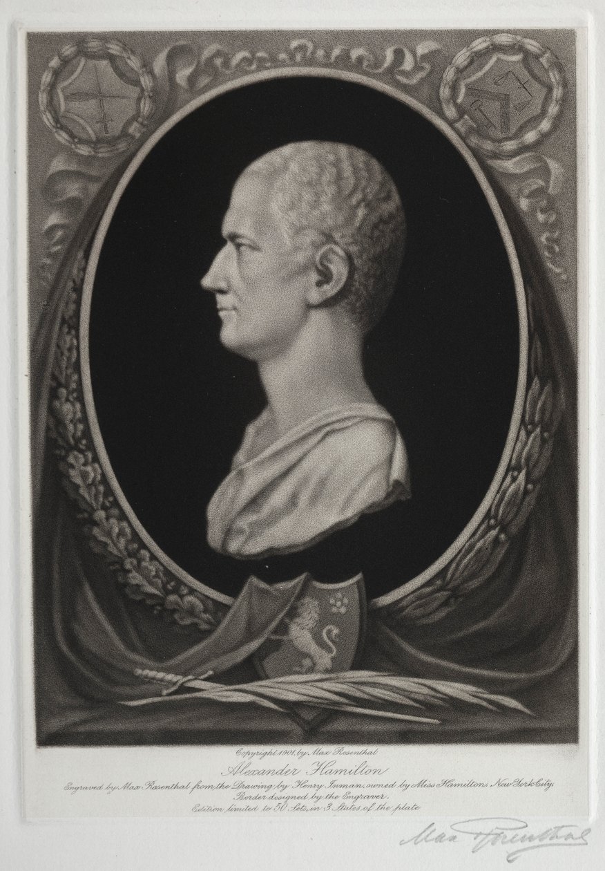 Alexander Hamilton von Max Rosenthal