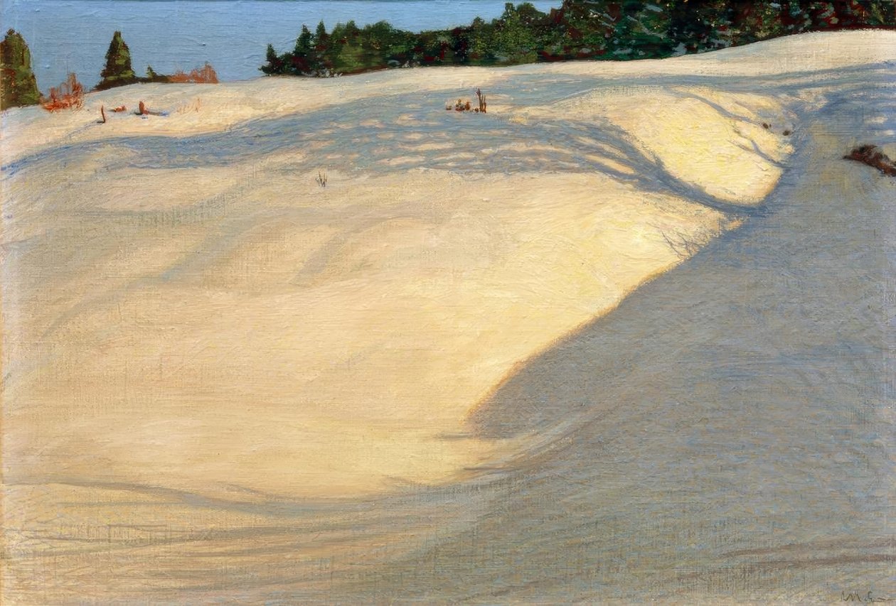 Schneemulde von Max von Esterle