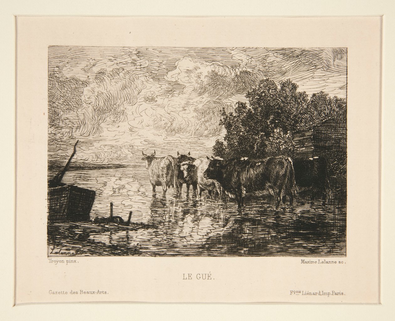 Die Furt von Maxime Lalanne