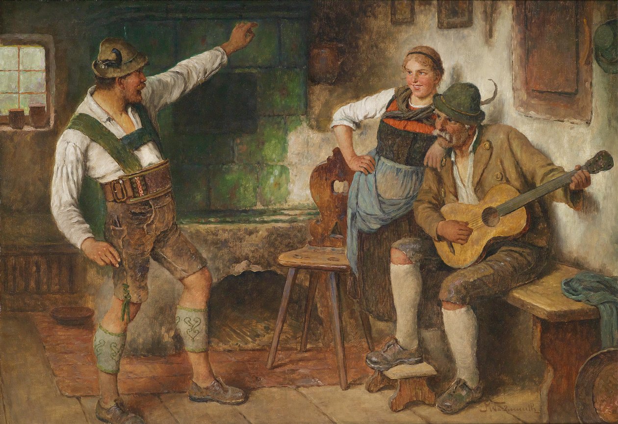 Fröhliche Unterhaltung von Maximilian Wachsmuth
