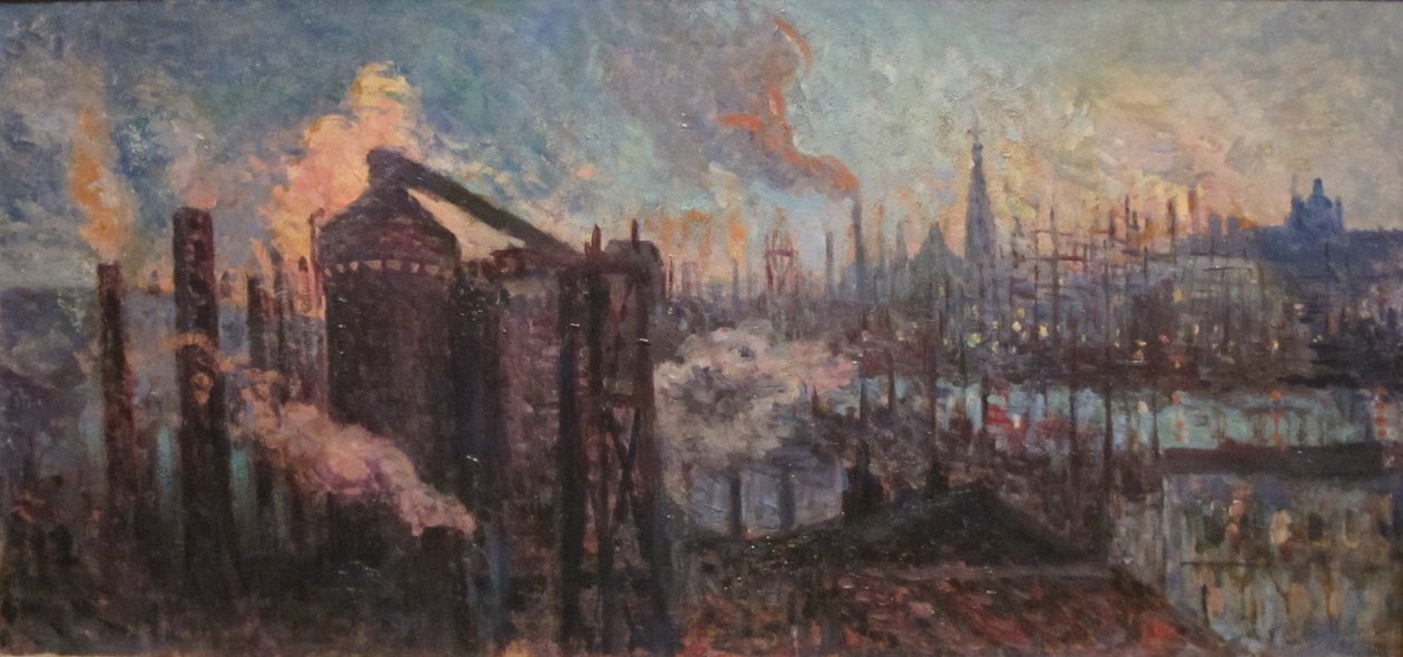 Große Industriestadt von Maximilien Luce