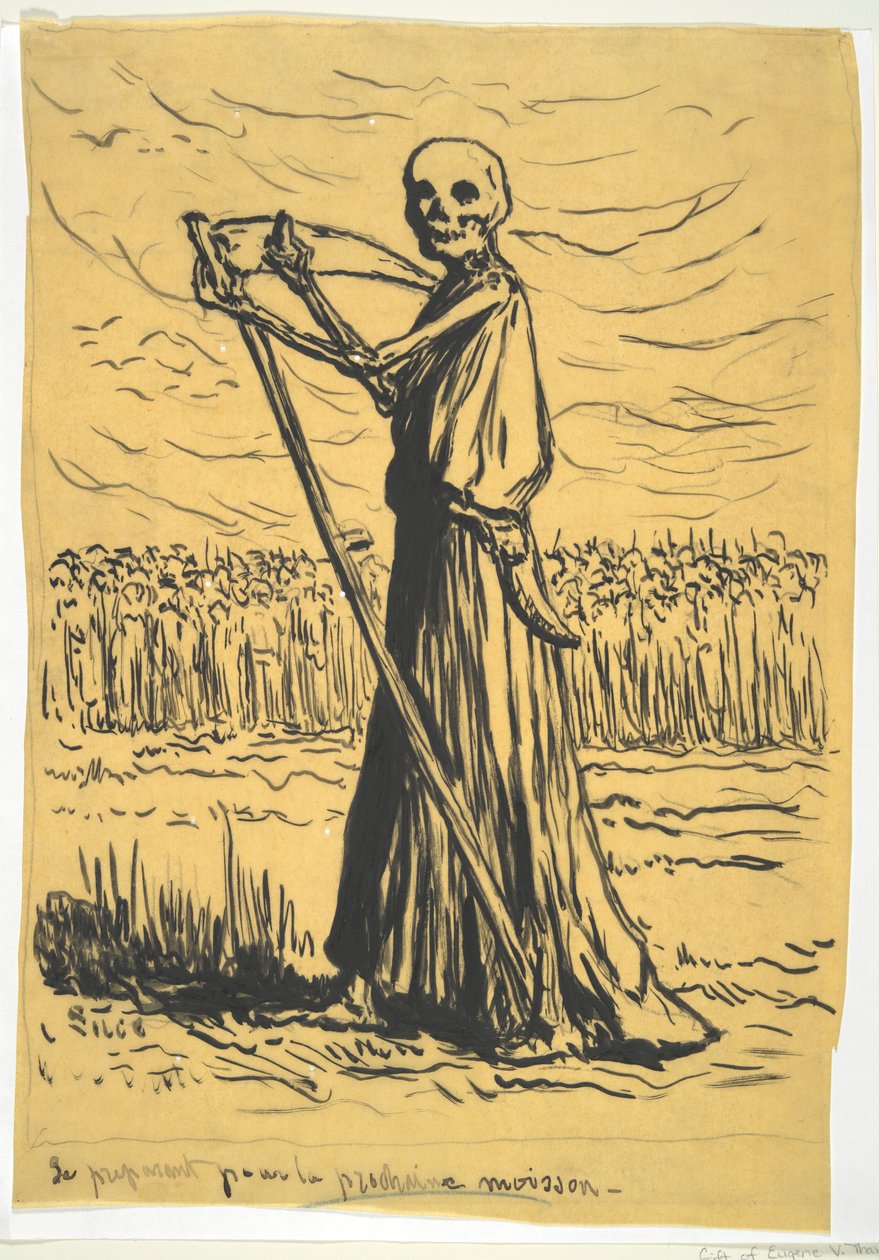 Der Tod als Schnitter von Maximilien Luce
