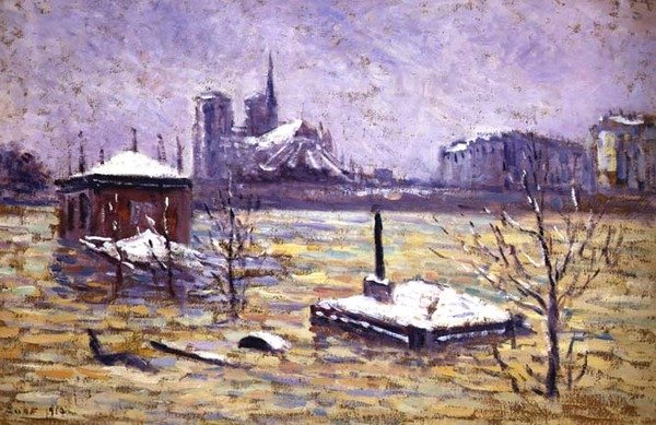 Die Flut von Maximilien Luce